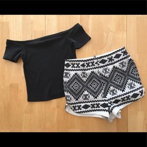 Mango Woven Shorts